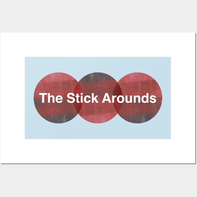 Stick Arounds Three Circles Wall Art by The Stick Arounds